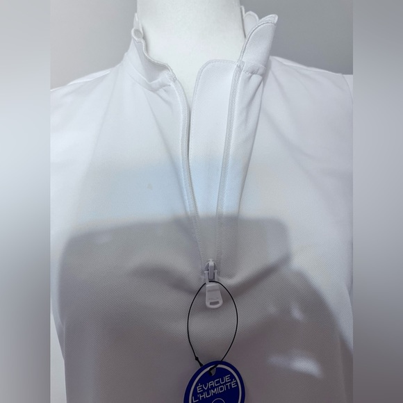 NWT Ralph Lauren White Wicking Sleeveless Shirt that goes with everything!! - Picture 4 of 11